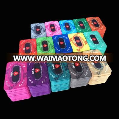 Casino Quality Wholesale Cheap Custom Plastic EPT Ceramic Poker Chips