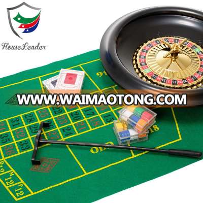 16 inch Professional Cheap Plastic Casino Roulette Wheel Game Set