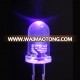 Best quality Led light emitting diode round 5mm UV led 370-375nm